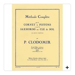 Méthode complète de cornet à pistons CLODOMIR vol 2