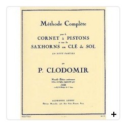 Méthode complète de cornet à pistons CLODOMIR vol 1