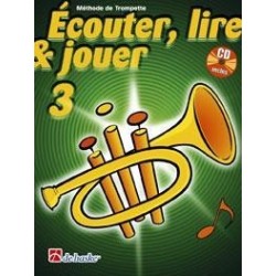 ECOUTER, LIRE & JOUER 3 trompette avec CD