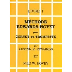 Méthode EDWARDS-HOVEY trompette ou cornet livre 1