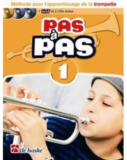 PAS A PAS méthode trompette avec CD et DVD