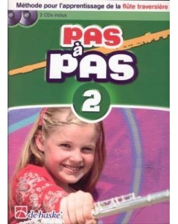 PAS A PAS méthode flûte 2 avec CD et DVD