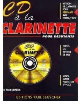 CD à la clarinette Eric FREYSSINIER