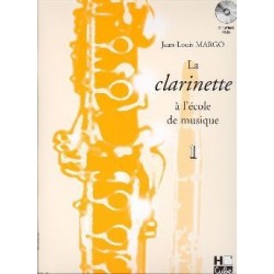 La clarinette à l'école de musique MARGO vol 1 avec CD