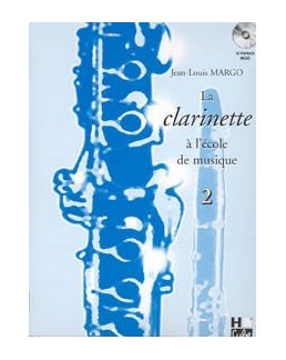La clarinette à l'école de musique MARGO vol 2 avec CD