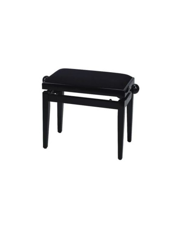 Banc noir piano lustré