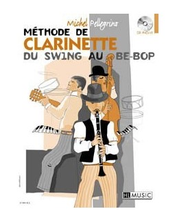 Méthode de clarinette du swing au bop PELLEGRINO avec CD