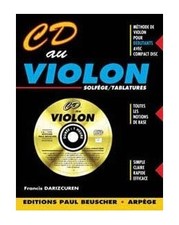 CD au violon DARIZCUREN