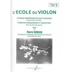 L'école du violon Pierre DOUKAN cahier 2