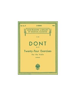 DONT 24 études opus 37