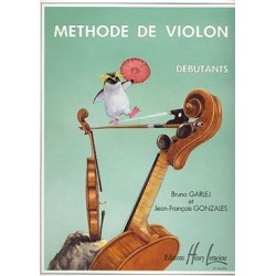 Méthode de violon débutants GARLEJ/GONZALES