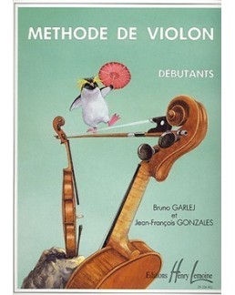 Méthode de violon débutants GARLEJ/GONZALES