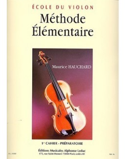 Méthode élémentaire HAUCHARD 1er cahier