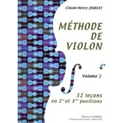 Méthode de violon JOUBERT vol 2
