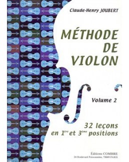 Méthode de violon JOUBERT vol 2