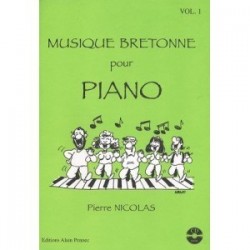 Musique bretonne au piano Pierre NICOLAS avec CD