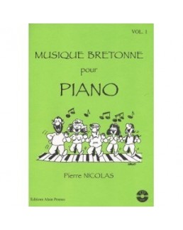 Musique bretonne au piano Pierre NICOLAS avec CD