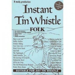 Instant tin whistle folk avec CD