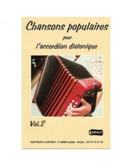 Chansons populaires pour l'accordéon diatonique Yanna DOUR avec CD vol 2