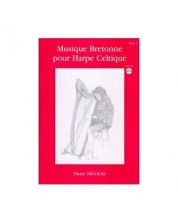 Musique bretonne pour harpe celtique NICOLAS avec CD vol 2