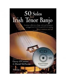 50 solos for irish tenor banjo avec CD