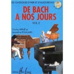 De bach à nos jours vol 2A Hervé Pouillard