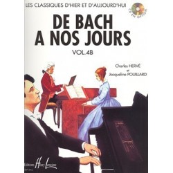 De Bach à nos jours vol 4B Hervé Pouillard