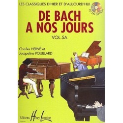 De Bach à nos jours vol 5A Hervé Pouillard