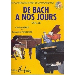 De Bach à nos jours vol 5B Hervé Pouillard