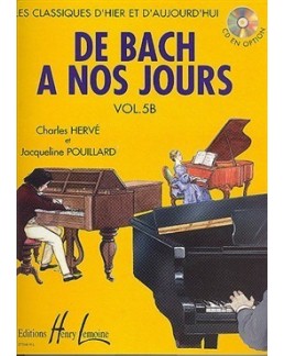 De Bach à nos jours vol 5B Hervé Pouillard