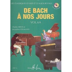 De Bach à nous jours vol 6A Hervé Pouillard