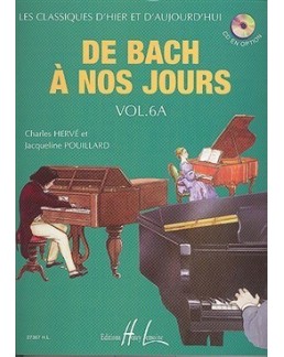 De Bach à nous jours vol 6A Hervé Pouillard