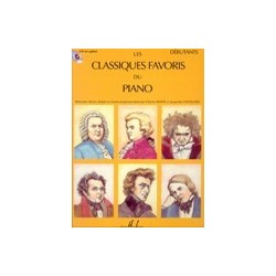 Les classiques favoris du piano Débutants