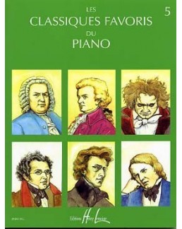 Les classiques favoris du piano vol 5