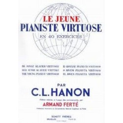 Le jeune pianiste virtuose HANON 40 exercices