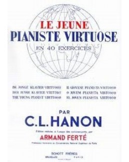 Le jeune pianiste virtuose HANON 40 exercices