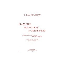 Gammes majeures et mineures Julien ROUSSEAU
