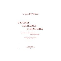 Gammes majeures et mineures Julien ROUSSEAU