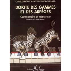 Doigté des gammes et des arpèges HERVE POUILLARD