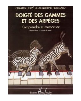 Doigté des gammes et des arpèges HERVE POUILLARD