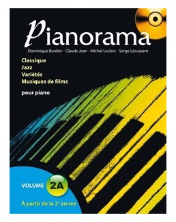 Pianorama 2A avec CD D. Bordier, C. Jean, M. Leclerc et S. Lécussant 