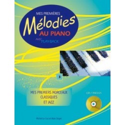 Mes premières mélodies au piano vol 3 avec CD M. Le Coz et A. Siegel 