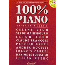 100 % piano vol 1 avec CD  Thierry Masson