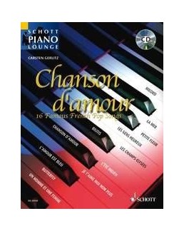 Chansons d'amour Gerlitz avec CD spécial piano