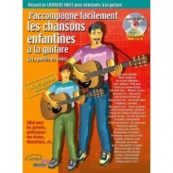 J'accompagne les chansons enfantines à la guitare HUET avec CD