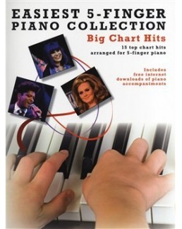Easiest 5 finger big chart hits