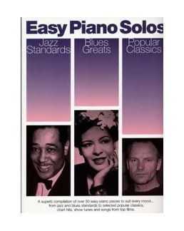 Easy piano solos jazz blues popular
