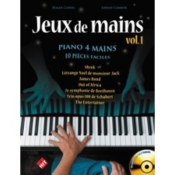 Jeux de mains J. Cambier et R. Cohen avec CD