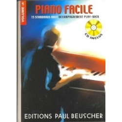 Piano facile vol 1 avec CD playback