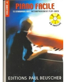 Piano facile vol 1 avec CD playback